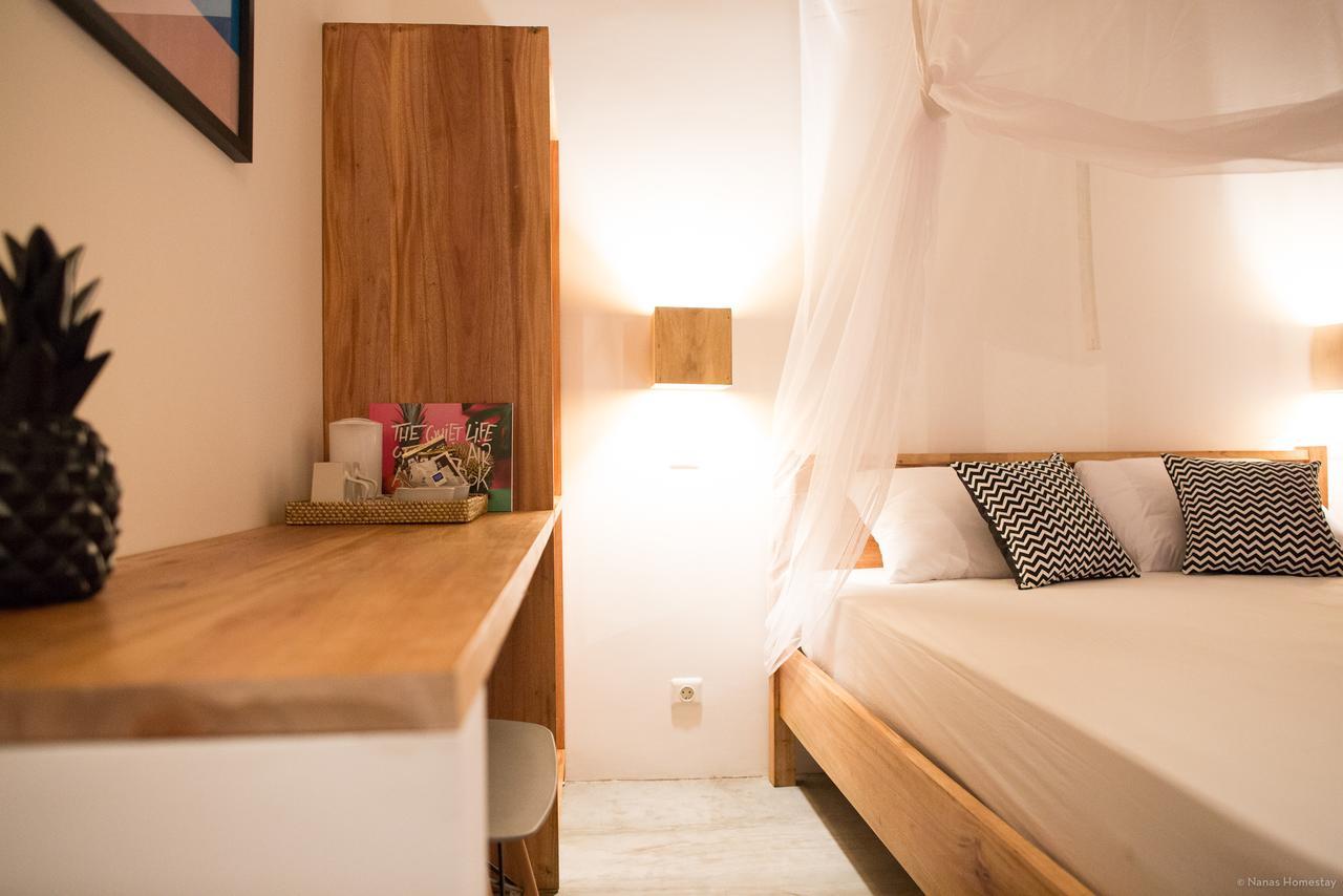 Nanas Homestay Bungalow Gili Air Esterno foto