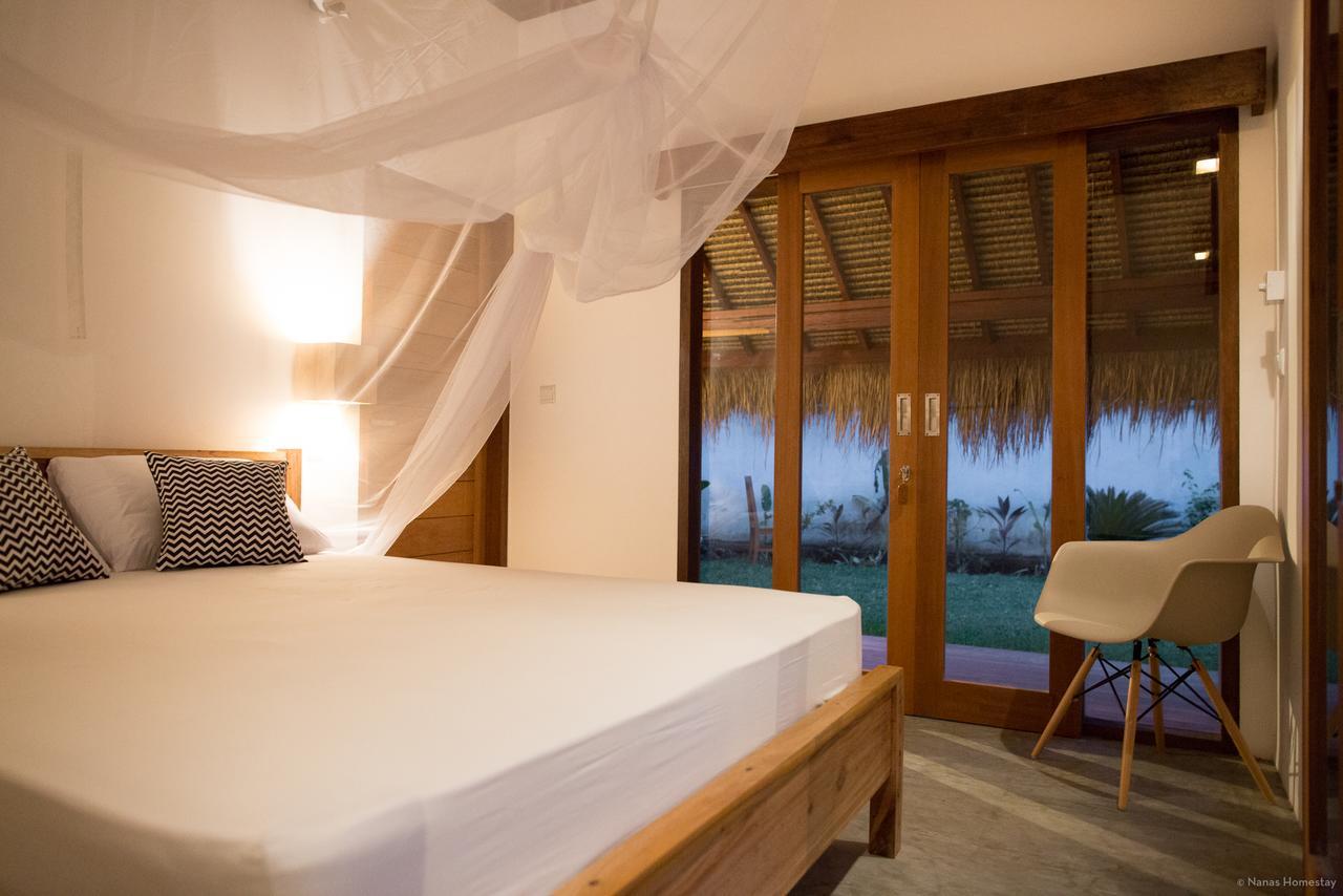 Nanas Homestay Bungalow Gili Air Esterno foto
