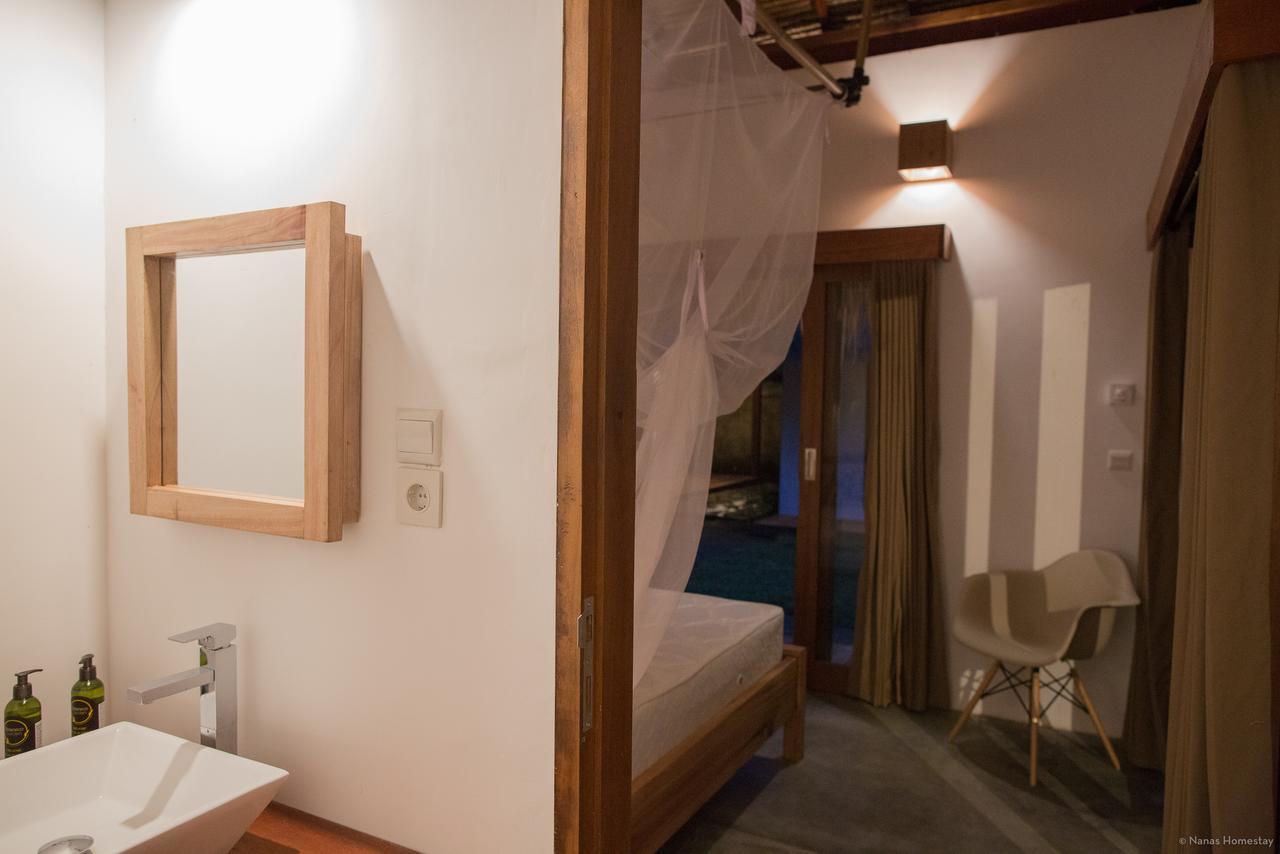 Nanas Homestay Bungalow Gili Air Esterno foto