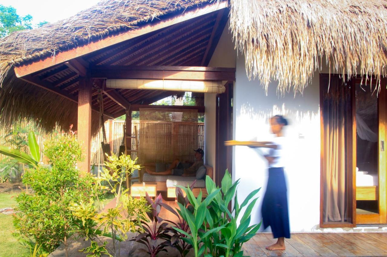 Nanas Homestay Bungalow Gili Air Esterno foto